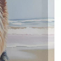 Madison Park 16 X 16 Beach Dogs Canvas Art