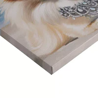 Madison Park 16 X 16 Beach Dogs Canvas Art