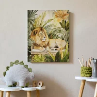 Madison Park 16 X 20 Jungle Feline Canvas Art