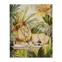 Madison Park 16 X 20 Jungle Feline Canvas Art