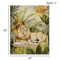 Madison Park 16 X 20 Jungle Feline Canvas Art