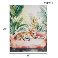 Madison Park 16 X 20 Jungle Feline Canvas Art