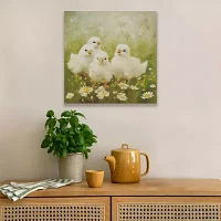 Madison Park 16 X 16 Sunshine Animals Canvas Art