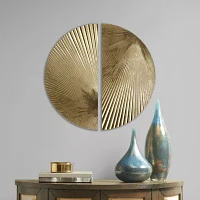 Madison Park 27.5 Radiant Half-Moon 2-pc. Wall Art Set