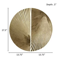 Madison Park 27.5 Radiant Half-Moon 2-pc. Wall Art Set