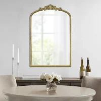 Madison Park 39 Lilbeth Beaded Arch Wall Mount Wall Mirror