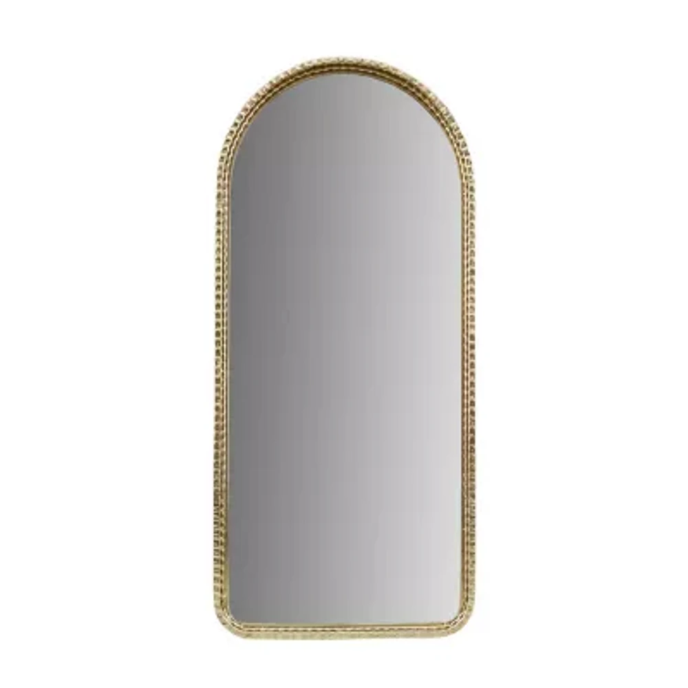 Madison Park 45 Mia Gold Metal Arch Wall Mount Wall Mirror