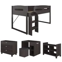 Madison 5 Pc All-In-One Loft Bed