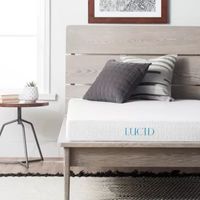 Lucid 5 Inch Gel Memory Foam Mattress