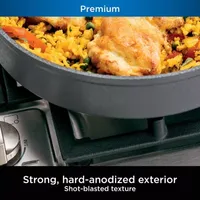 Ninja Foodi Neverstick Premium Hard Anodized Aluminum Dishwasher Safe Frying Pan