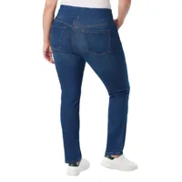 Gloria Vanderbilt - Plus Amanda Womens High Rise Slim Fit Jean