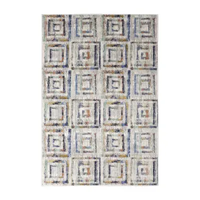 Scott Living Weathered Squares Rugs