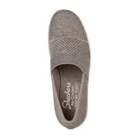 Skechers Womens Pier Lite Wow Factor Cap Closed Toe Slip-On Shoe