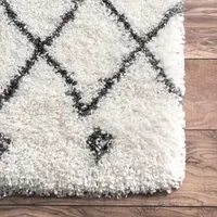 Nuloom Lizzie Geometric Indoor Rectangular Accent Rug