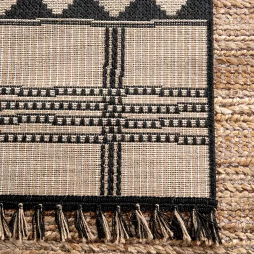 Nuloom Ramona Geometric Indoor Outdoor Rectangular Area Rugs