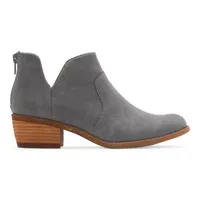 Boc Womens Lucy Stacked Heel Booties