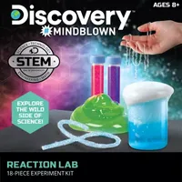 Discovery #Mindblown Reaction Lab Chemistry Set, 18-Piece Experiment Kit