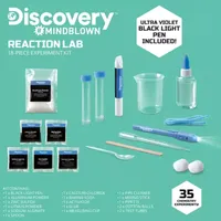 Discovery #Mindblown Reaction Lab Chemistry Set, 18-Piece Experiment Kit