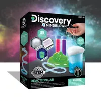 Discovery #Mindblown Reaction Lab Chemistry Set, 18-Piece Experiment Kit