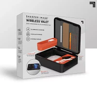 Sharper Image Portable Storage Valet with Charging Pad