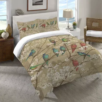 Laural Home Birds And Blossoms Midweight Comforter