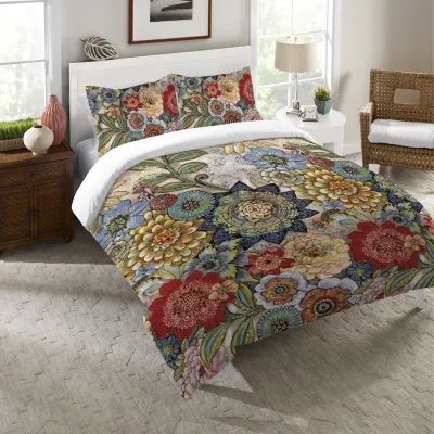 Laural Home Boho Bouquet Midweight Comforter