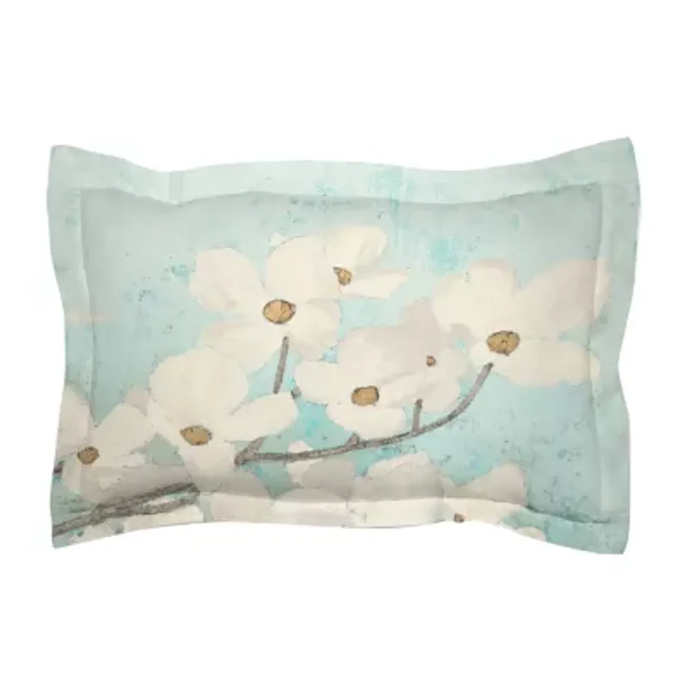 Laural Home Dogwood Blossoms Pillow Sham