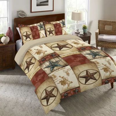 Laural Home Rodeo Patch Midweight Comforter