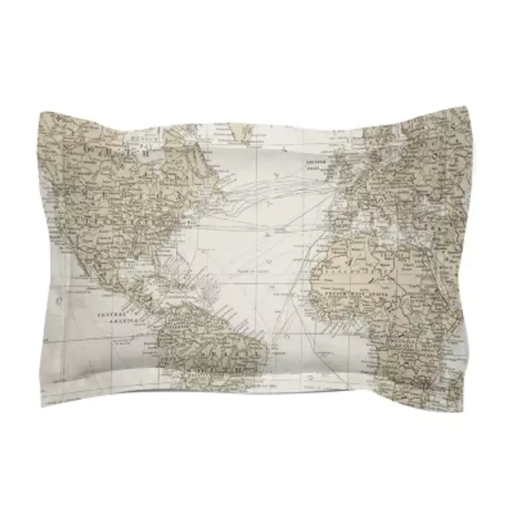 Laural Home Go Out See The World Pillow Sham