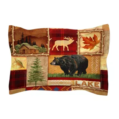 Laural Home Lodge Collage Pillow Sham