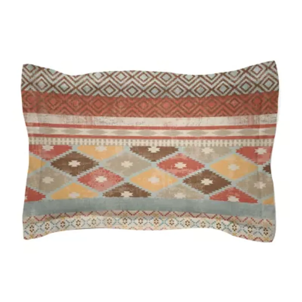 Laural Home Navajo Stripe Multi Pillow Sham