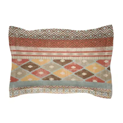 Laural Home Navajo Stripe Multi Pillow Sham