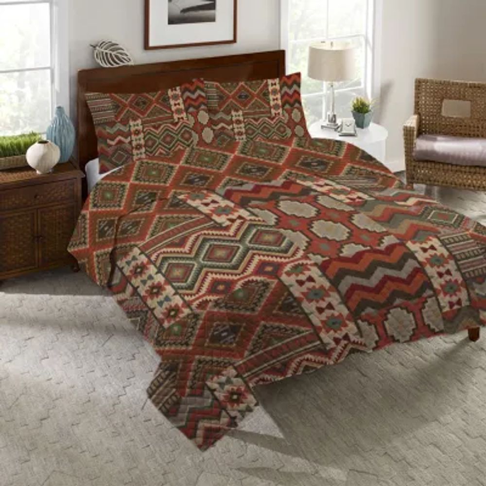 Laural Home Country Mood Navajo Quilt Set