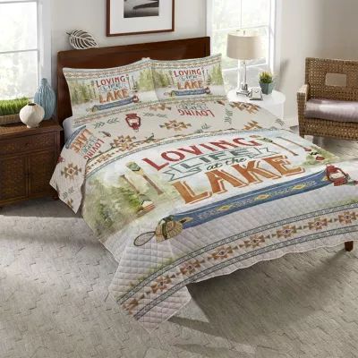 Laural Home Loving Life At The Lake Quilt Set