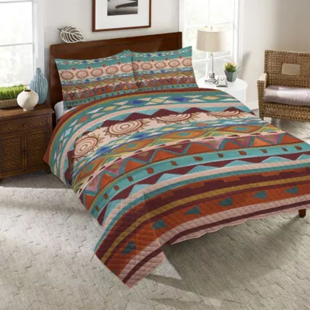 Laural Home Southwest Mood Quilt Set | Plaza Las Americas