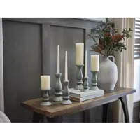 Linden Street Ceramic Taper Candle Holder Collection