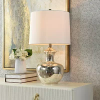 Stylecraft 14 W Silver Mercury Table Lamp