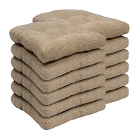 Sweet Home Collection Fluff Tufted Dining Cushion 16''x16''