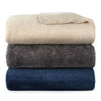 Linden Street Solid Plush Throw