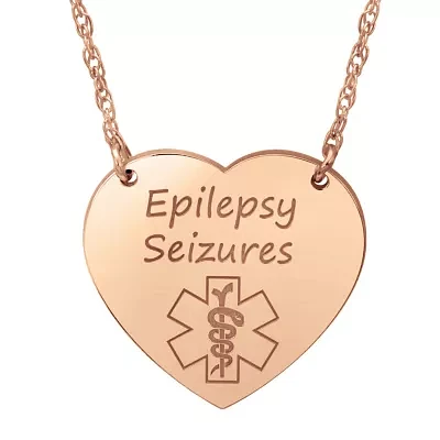 Womens Personalized Gold Pendant Necklace