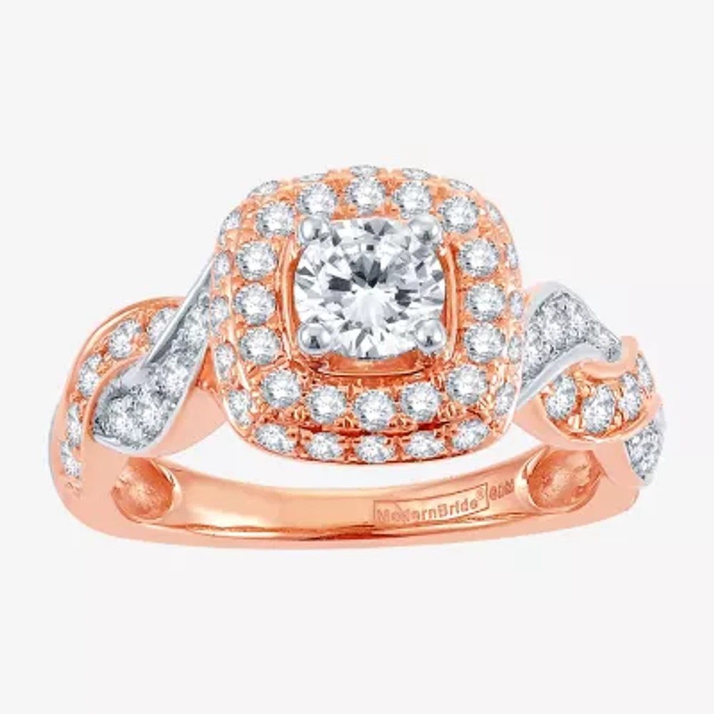 Modern Bride® Signature 1½ CT.T.W. Natural Diamond 14K Rose Gold Infinity Ring