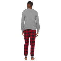 North Pole Trading Co. Very Merry Dad Mens Pant Pajama Set 2-pc. Long Sleeve