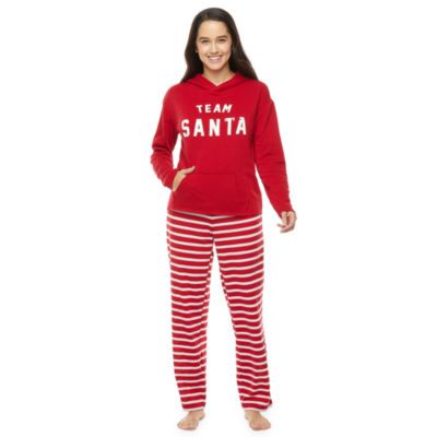 North Pole Trading Co. Elves Family Womens Tall Long Sleeve 2-pc. Pant Pajama  Set, Color: Green - JCPenney