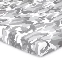 The Peanutshell Camo 2-pc. Playard Sheet