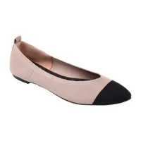 Journee Collection Womens Veata Pointed Toe Ballet Flats