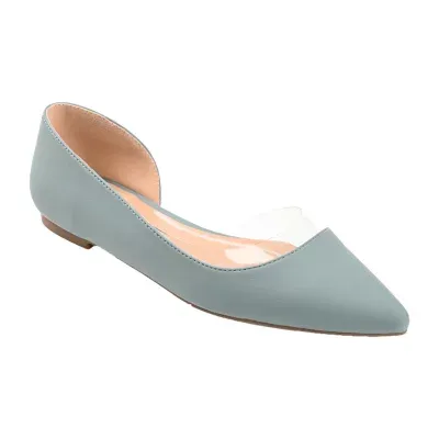 Journee Collection Womens Mikki Pointed Toe Ballet Flats