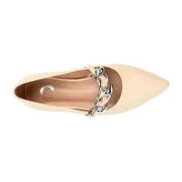 Journee Collection Womens Metinaa Pointed Toe Ballet Flats