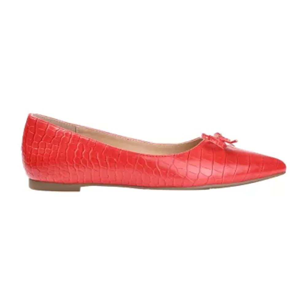 Journee Collection Womens Devalyn Pointed Toe Ballet Flats