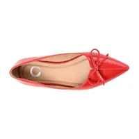 Journee Collection Womens Devalyn Pointed Toe Ballet Flats