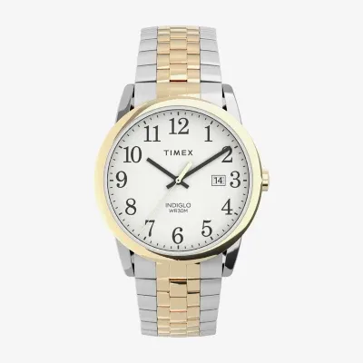 Timex Mens Two Tone Stainless Steel Expansion Watch Tw2v40100jt